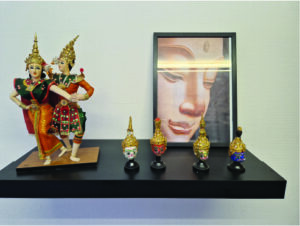 Statues et decorations sacrees thailandaises